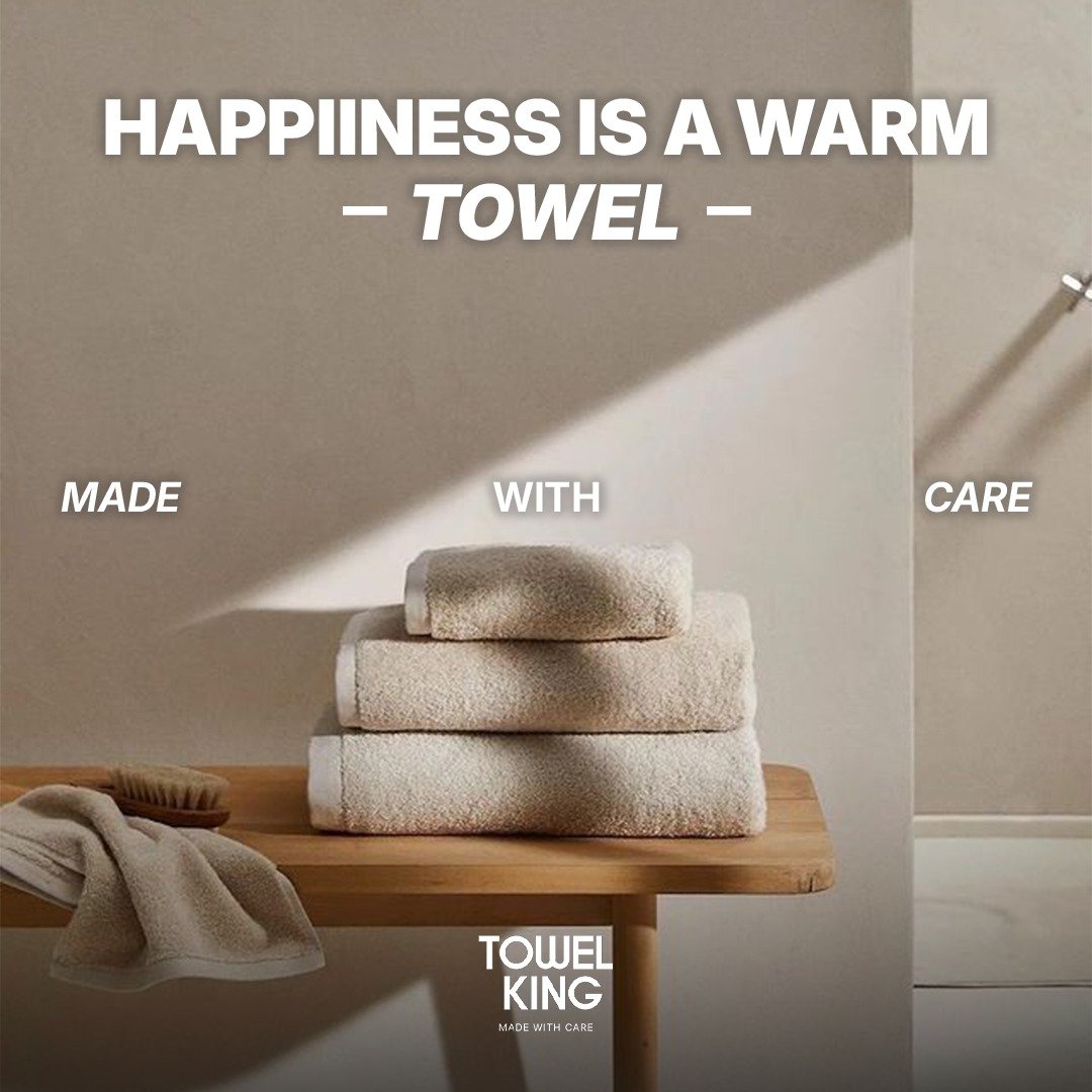 It’s a chilly morning. You step out of the shower. And a warm, fluffy towel is waiting for you.

That feeling? Pure joy.

Towel King makes sure that moment never gets old.

#TowelKing #TowelJoy #WarmStart #CozyVibes #DailyComfort #SimpleHappiness #MorningGlow #SoftStart