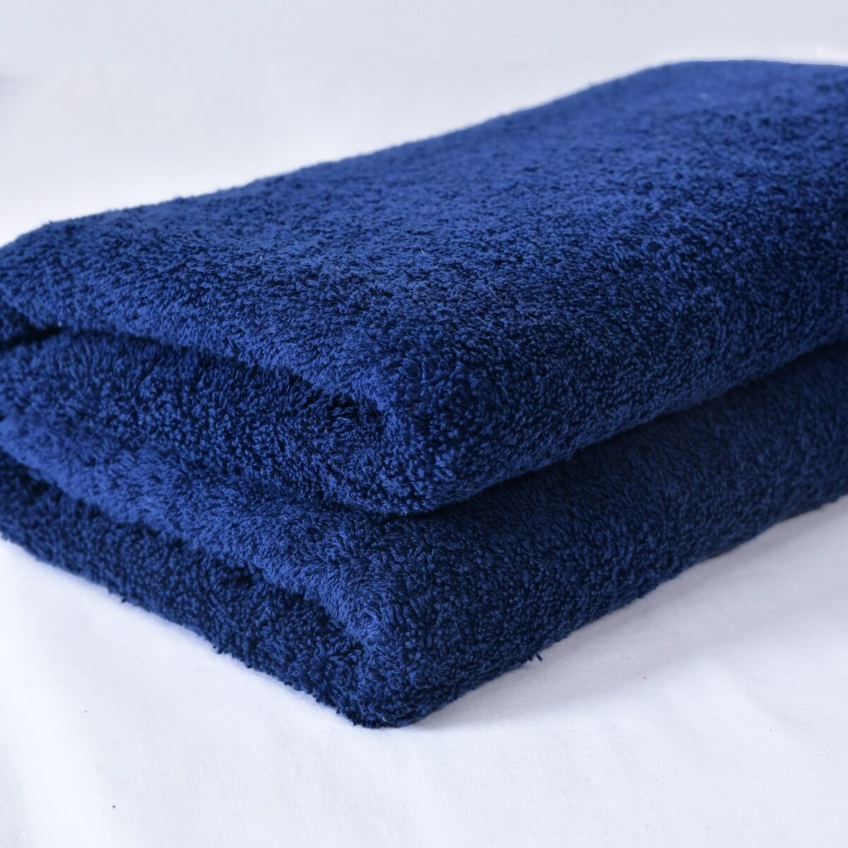 Charlton Bath Towel - Navy Blue - Image 4
