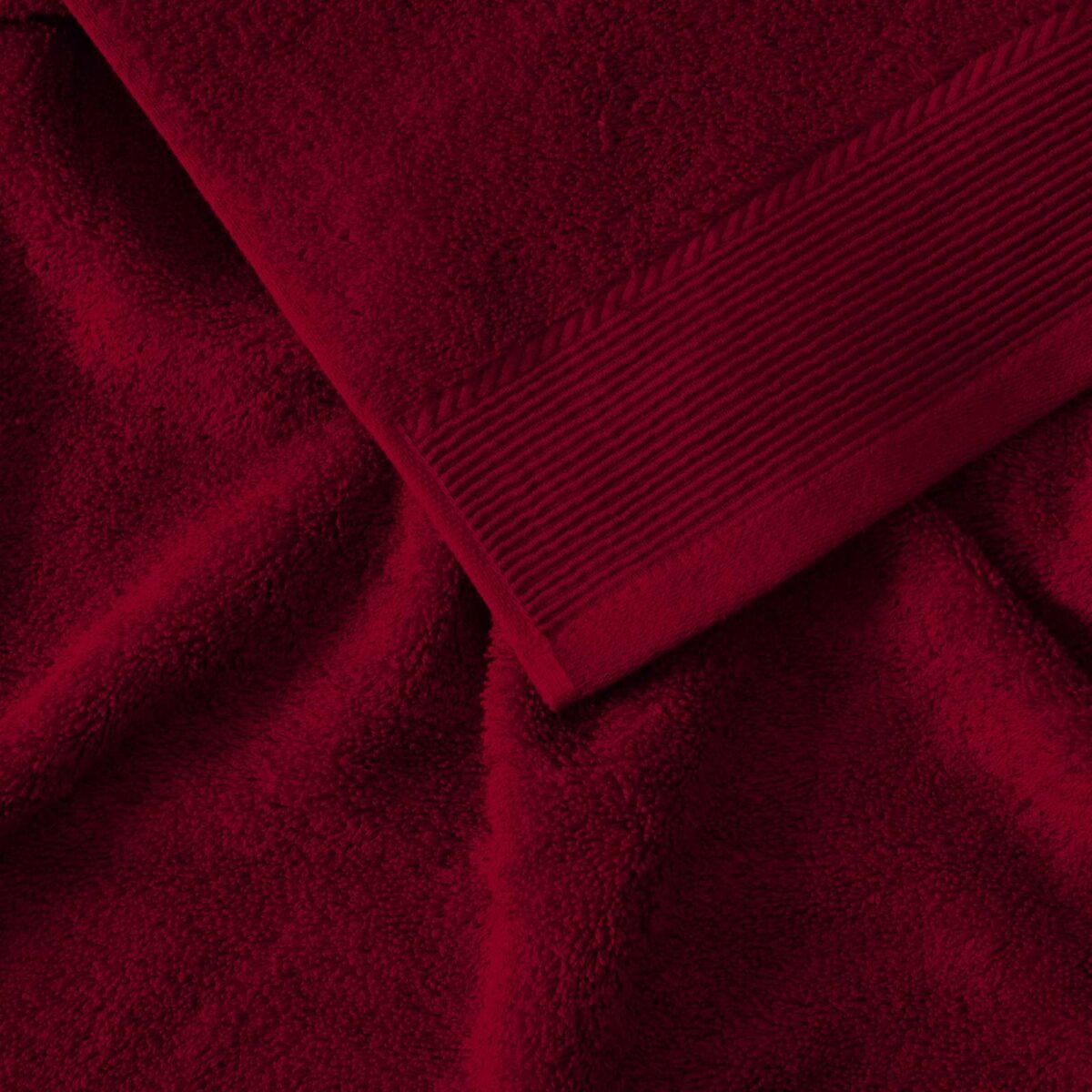 Charlton Bath Towel – Wine Red