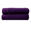 Charlton Bath Towel - Dark Purple