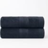 100% Pure Organic Cotton Bath Sheet – Charcoal