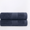 Pure Organic Cotton Bath Sheet Charcoal