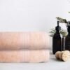 Pure Organic Cotton Bath Sheet Mandys Pink