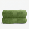Pure Organic Cotton Bath Sheet Sage Green