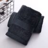 Pure Organic Cotton Bath Towel Charcoal
